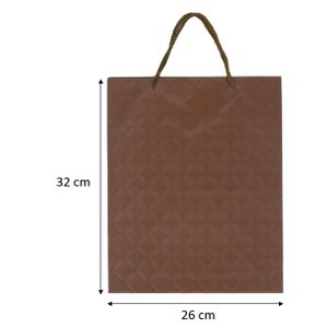 Generic 20 Sac cartonné 23x19x8 cm décoratif Petit Sac Cadeau blanc  anniversaire à prix pas cher