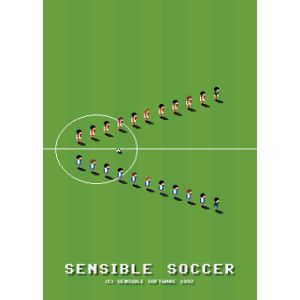 Sensible soccer  Poster Chambre Haute Qualité
