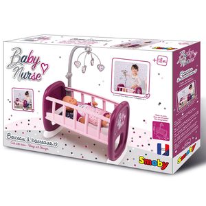 Nursery Electronique Baby Nurse Smoby + Poupon + 24 Accessoires