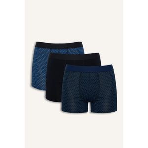 Defacto Regular Fit Printed 3 piece Boxer