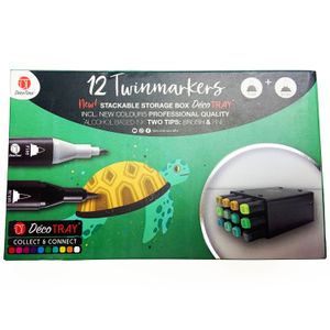 Decotime 12 Feutres Twinmarkers à prix pas cher