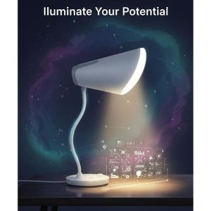 Lampe de Bureau LED Rechargeable – Lumière Intelligente, Soin des Yeux, Design Moderne – lampe de lecture – Lampe Table LED