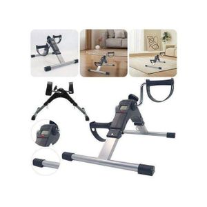 Mini vélo d'exercice pliable – Suivez vos performances avec l'écran LCD intégré