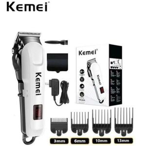 Kemei ماكينة قص الشعر الاحترافية القابلة لإعادة الشحن KM-809A