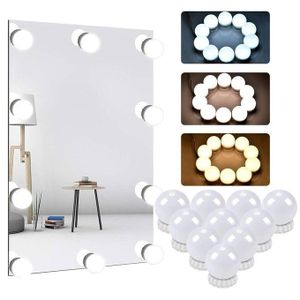 Kit de Lampes LED pour Miroir de Beauté – Intensité Réglable & Installation Facile