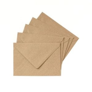 Mini enveloppes, petites enveloppes kraft marron, enveloppes kraft