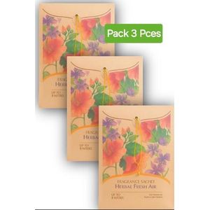 Lot de 3Pcs Sachet Parfum pour Voitures et Armoires parfum Bouquet