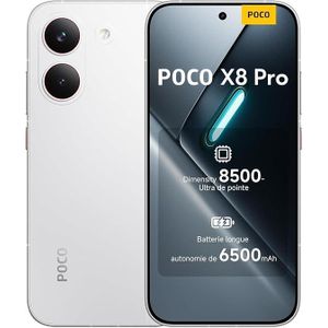 Poco X8 PRO (version Globale) - (8 Go - 256 Go) - White