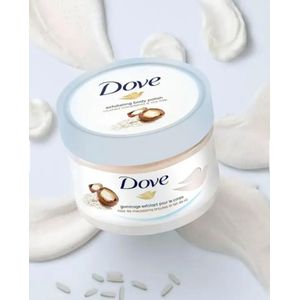 Dove Gommage douche au lait de macadamia et de riz 225 ml