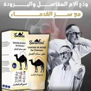 CRÈME GRIASSE DE CHAMEAU - Douleur au genou Crème spéciale Dommages synoviaux Ménisque Articulation Hydrose Vieux Froid Douleur dans les jambes Détente articulaire et élimination de la stase Pâte., au Dos.
