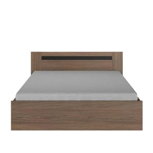Kitea Lit Azuka 140 x 190 cm avec sommier – Wengé