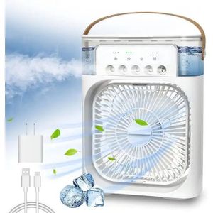 Mini Ventilateur Portable USB Rechargeable- Couleur Aléatoire