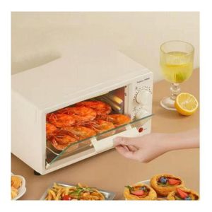 Sonifer Mini four de cuisson, Four électrique intelligente multi-usage, température réglable, poignée anti-brûlure