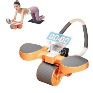 Roue d’exercice pour abdominale portable avec support de coude