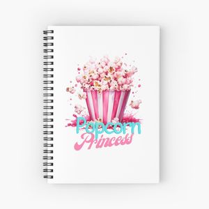 Barbie inspired food quote Spiral Notebook - Bloc note