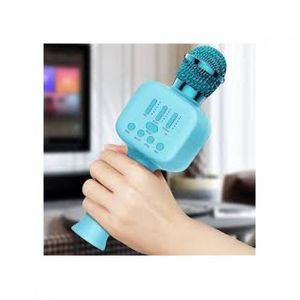 Sans fil Bluetooth Microphone Karaoké Portable Haut-Parleur KTV Joueur avec  LED Lumières de Danse Fonction D'enregistrement pour Enfant, ✓ Meilleur  prix au Maroc et ailleurs