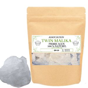TWINMALIKA 250 الشبة مضاد العرق والروائح الكريهة غ