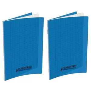 Cahier Polypro 24x32 grands carreaux pas cher