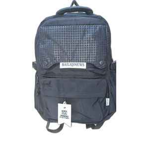Sac à Dos Noir Techwear Bailiqi News / Gorca Visual