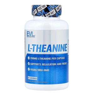 Evlution Nutrition  L-Theanine, 200 mg, 60 Veggie Capsules