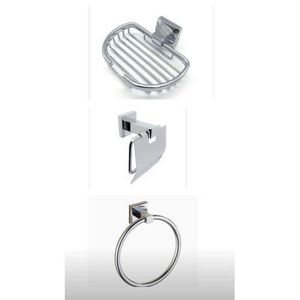 accessoire salle de bain inox argenté avec une tablette en verre gratuit etagere inoxydable pour salle de bain porte serviette porte savon porte papier toilette