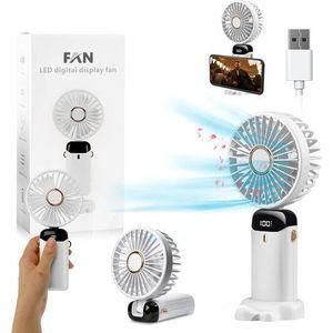 Alpha Fan Ventilateur USB portatif, mini ventilateur portable avec batterie rechargeable