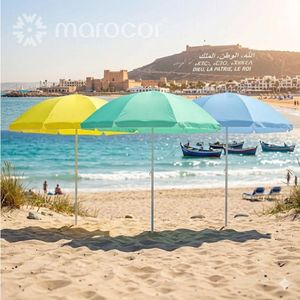 Parasols de plage pliables résistants aux UV