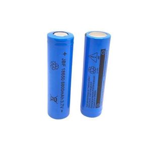 2 batteries 3.7V 18650 Li-ion rechargeables 6800 mah