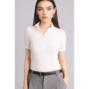 Defacto Slim Fit Polo Collar Camisole Short Sleeve Polo T-Shirt