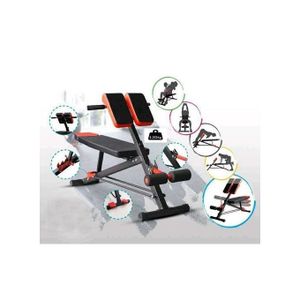 Banc de musculation fitness complet gris Homcom