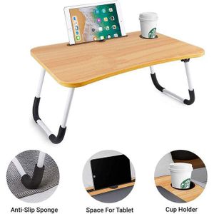 Bureau d’ordinateur portable pliable – Compact et pratique
