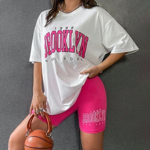 Generic Ensemble Femme T shirt Cycliste Sport Pyjama Tenue Decontractee Streetwear a prix pas cher Jumia Maroc