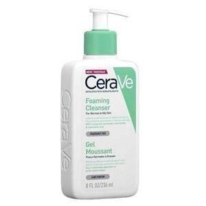 Cerave Gel Moussant Peaux Normales à Grasses nettoyant visage, 236ml
