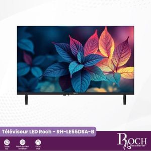 Roch Smart TV LED 55" 4K UHD RH-LE55DSA-B