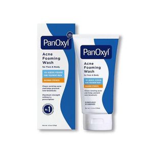 PanOxyl Acne Foaming Wash 10% Benzoyl Peroxide – Nettoyant moussant visage à puissance maximale
