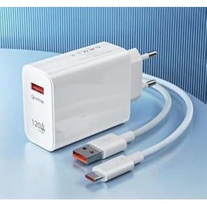 XIAOMI Chargeur adapté pour Mi 120W Rapide avec Câble 1M USB type C
