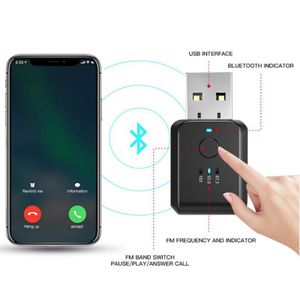 Toocki Adaptateur Bluetooth récepteur auxiliaire de voiture,Dongle USB jack  3.5mm Audio à prix pas cher