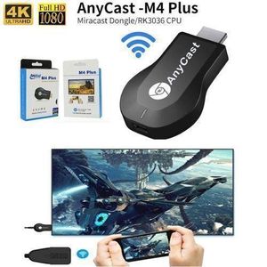 Anycast Dongle HDMI M9/M4 Plus Clé WiFi Miracast AirPlay Diffusion Écran TV Projecteur Full HD 1080P