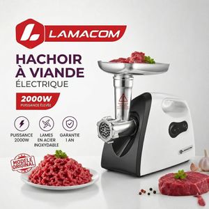 Lamacom HACHOIR DE VIANDE : electrique 2000W 