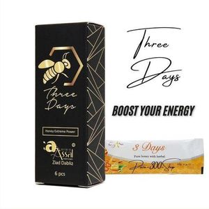 Three Days Honey - Commencez votre journée avec une infusion audacieuse qui dynamise votre corps et aiguise votre concentration pour vous garder en forme tout au long de la journée.