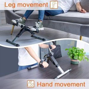 Mini vélo pédalier Portable avec Écran LCD, pedal exerciser arm and leg