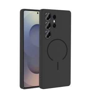 Case غطاء لهواتف Samsung S24 Ultra- غطاء وحافظة سيليكون سائل