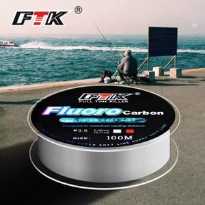 Ligne de pêche transparente ultra-douce et durable (FTK)