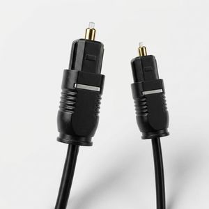 Câble audio numérique Toslink, fibre optique, 4.0 mm OD, 1.5 m