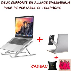 Pack Deux Supports Pour Pc Portable + Sticker Choose + Bracelet Hope