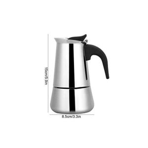 Cafetière moka pratique pour amateurs de café 4cup