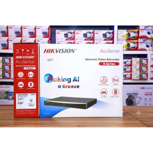Hikvision  NVR 16-ch PoE 1U K Series AcuSense 4K
