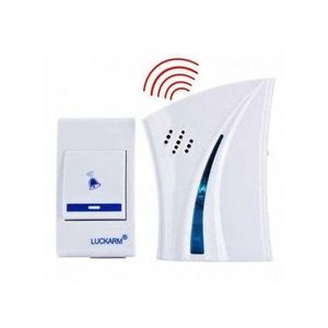Luckarm Sonnette Sans Fil avec télécommande, Longue portée -32 mélodies