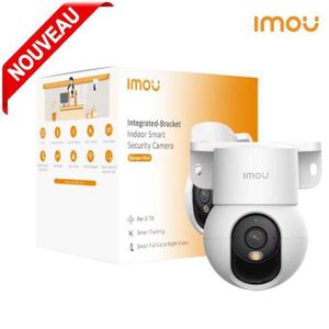 imou Caméra Ranger IP Dôme Motorisée WiFi 5MP avec IA, suivi automatique, sirène et microphone intégrés