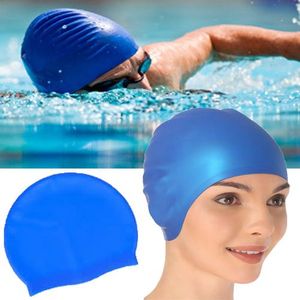 Bonnet De Bain Imperméable Pour Homme Et Femme - En Silicone